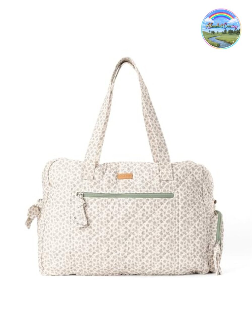 Quilted Weekender Travel Duffel Bag - Overnight Hospital Bag Carry-On